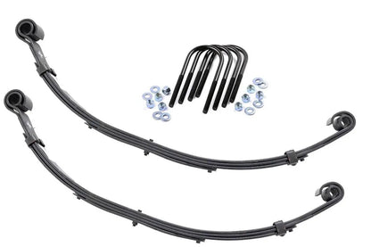 Rough Country Rear Leaf Springs | 4" Lift | Pair | Jeep CJ5/CJ7 7 4WD (1982-1986) by Rough Country