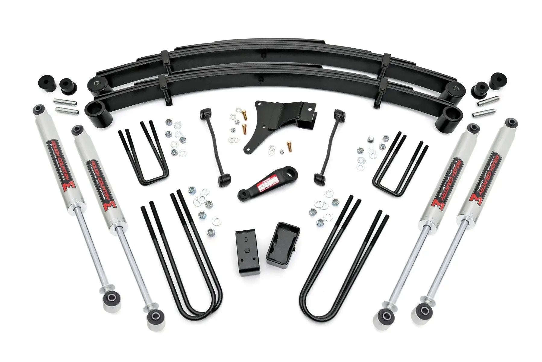 Rough Country 4 Inch Lift Kit | Rear Blocks | M1 | Ford F-250/F-350 Super Duty 4WD (1999) by Rough Country