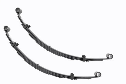 Rough Country Front Leaf Springs | 4" Lift | Pair | Toyota Land Cruiser FJ40 4WD (64-80) by Rough Country