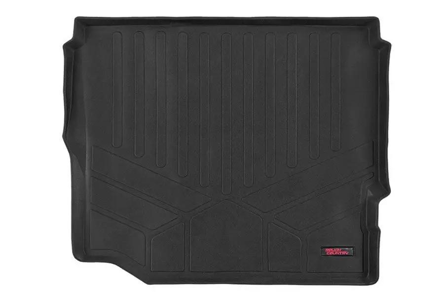 Rough Country Rear Cargo Mat | W/O Sub | Jeep Wrangler Unlimited 4WD (2018-2026) by Rough Country