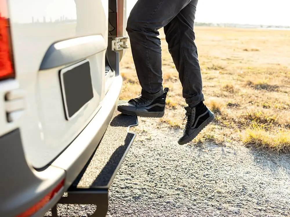 Flatline Van Co. Sprinter Van Rear Step by Flatline Van Co.