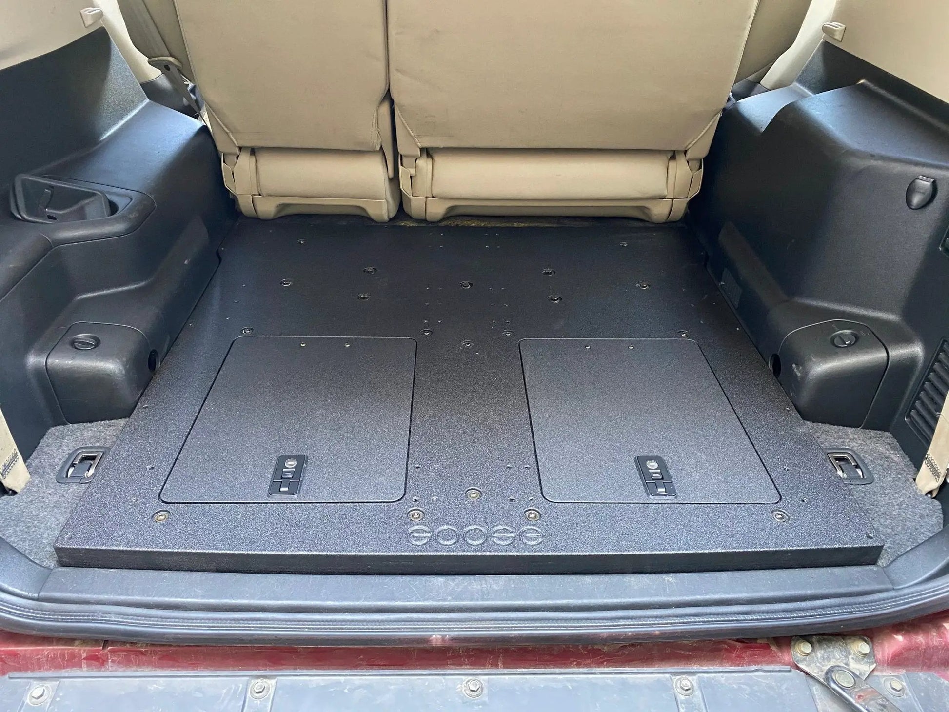 Mitsubishi Montero 1999-2006 3rd Gen. - Rear Plate System by Goose Gear