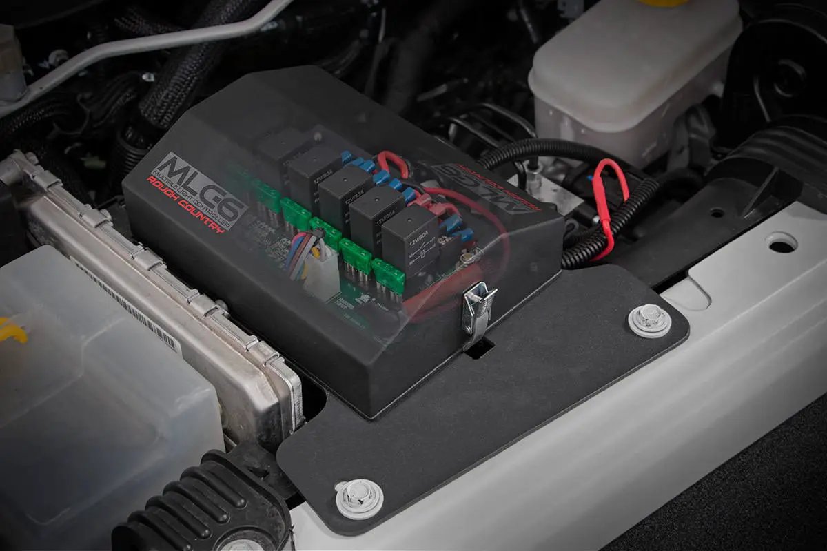 Rough Country MLC-6 | Multiple Light Controller | Jeep Wrangler JK/Wrangler Unlimited (07-18) by Rough Country