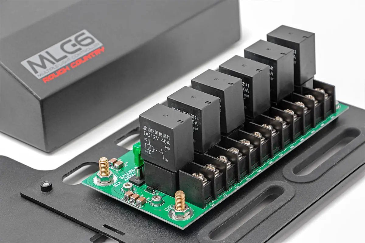 Rough Country MLC-6 | Multiple Light Controller | Jeep Wrangler JK/Wrangler Unlimited (07-18) by Rough Country