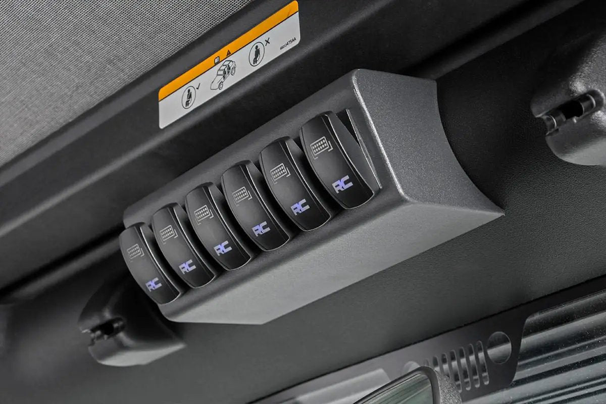 Rough Country MLC-6 | Multiple Light Controller | Jeep Wrangler JK/Wrangler Unlimited (07-18) by Rough Country