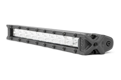 Rough Country 10 Inch Chrome Series LED Light Bar | Slim Line | Pair by Rough Country