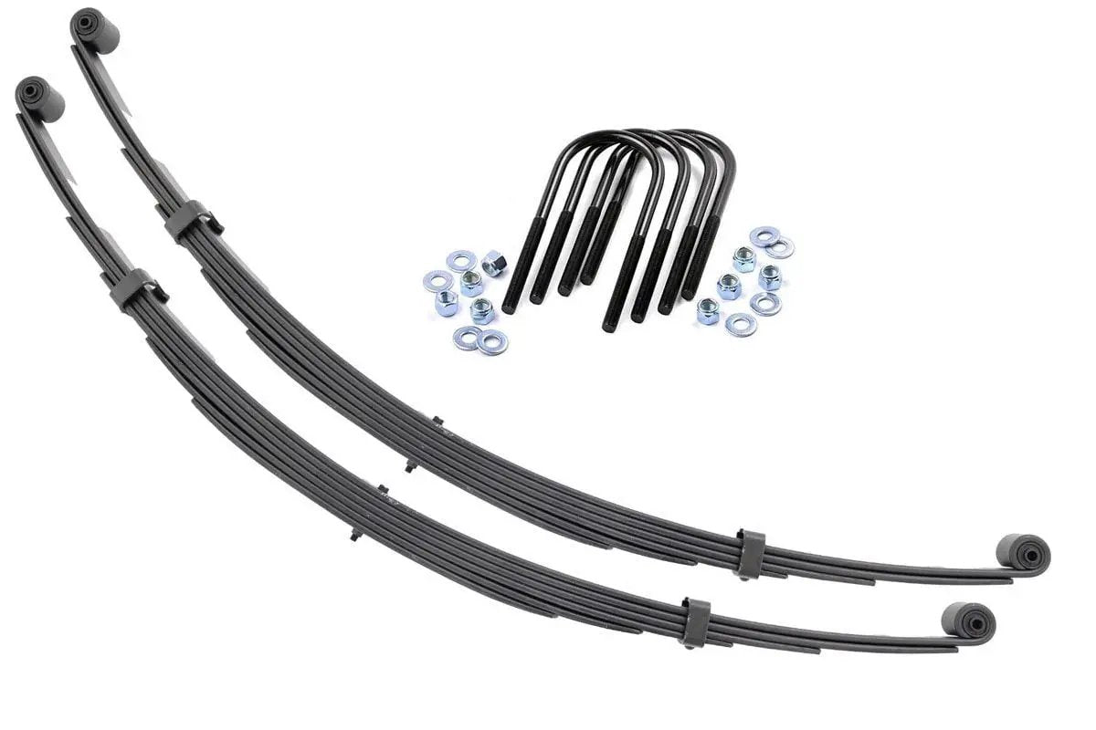 Rough Country Rear Leaf Springs | 2.5" Lift | Pair | International Scout II 4WD (1971-1980) by Rough Country