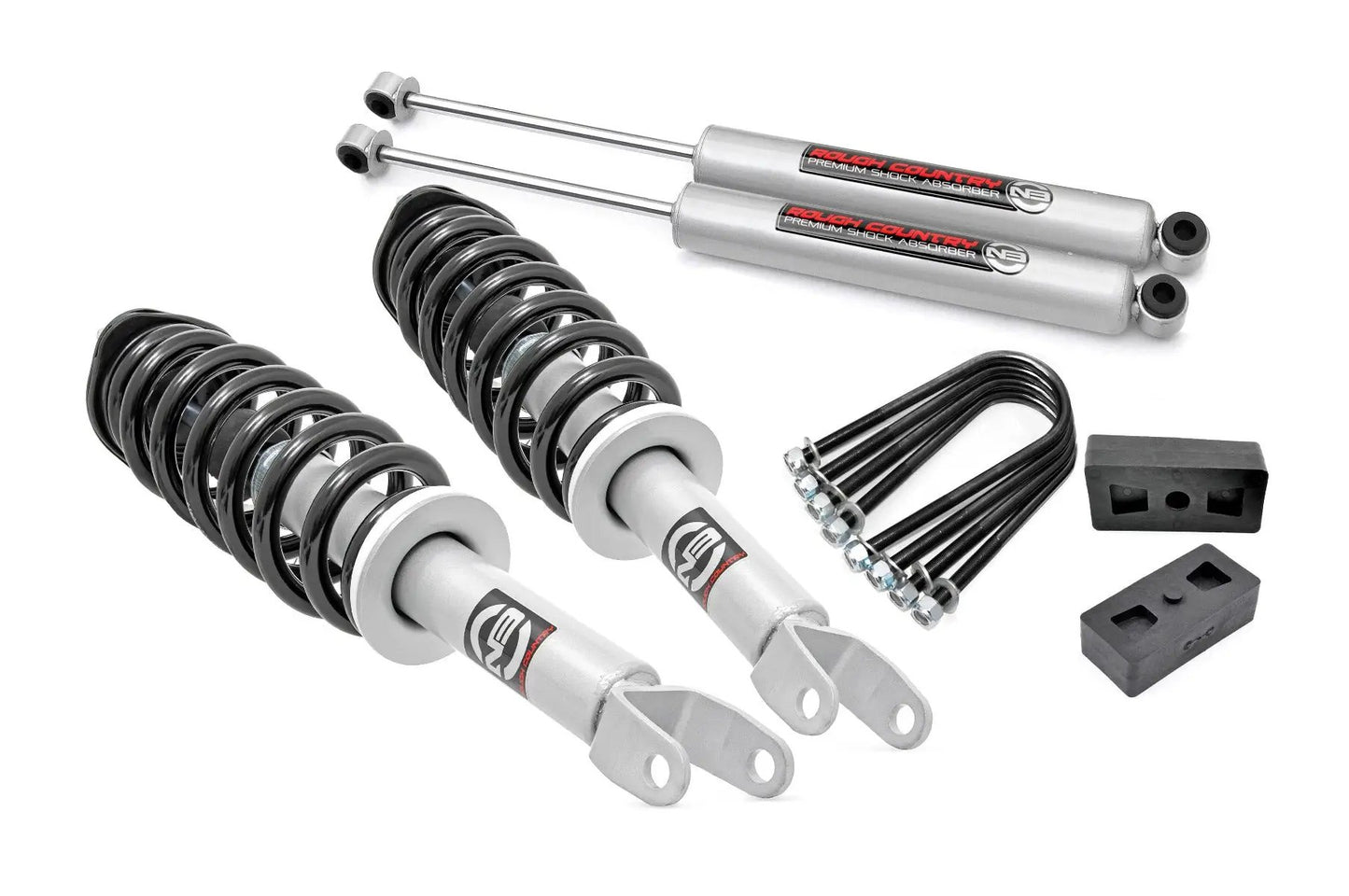 Rough Country 2.5 Inch Lift Kit | N3 Struts | Dodge 1500 4WD (2006-2008) by Rough Country