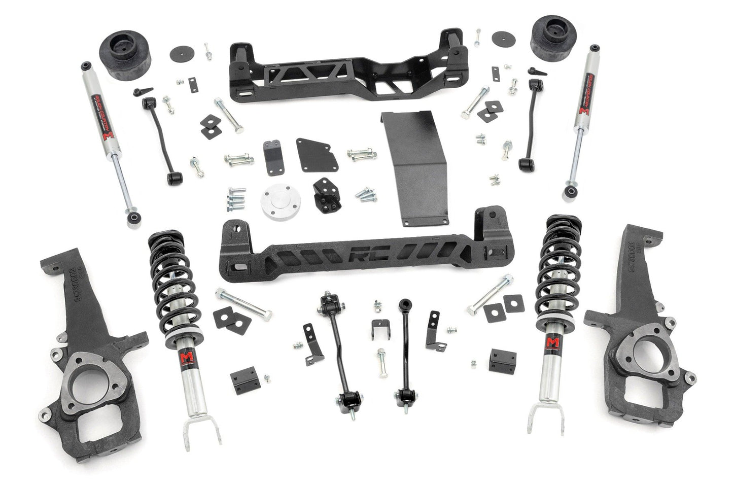 Kit de elevación de 4 pulgadas | Amortiguadores M1 | Ram 1500 4x4 (2012-2018 y Classic)