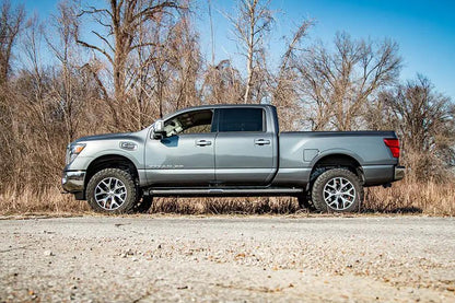 Rough Country 2 Inch Lift Kit | Red Spacers | Nissan Titan XD 2WD/4WD (2016-2024) by Rough Country