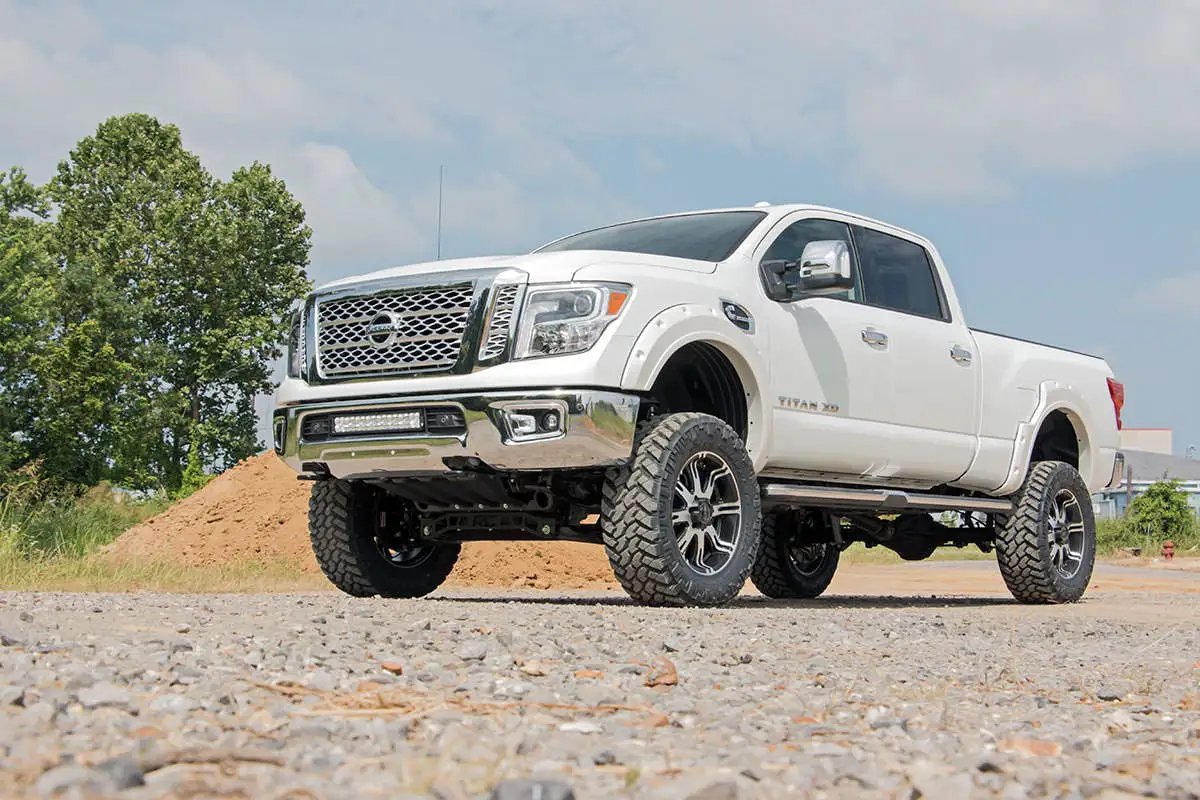 Rough Country 6 Inch Lift Kit | Nissan Titan XD 4WD (2016-2024) by Rough Country