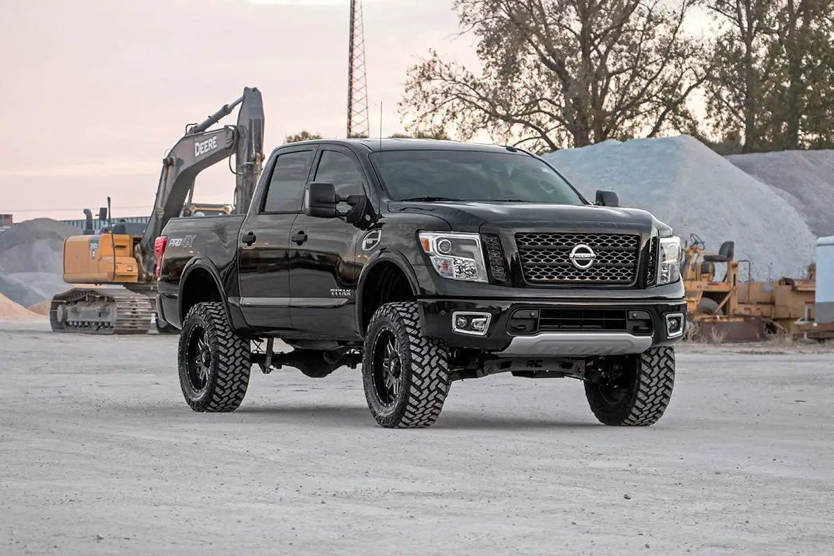 Rough Country 6 Inch Lift Kit | Nissan Titan 4WD (2017-2024) by Rough Country
