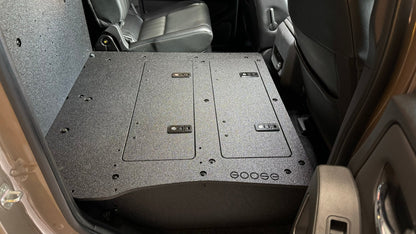 Nissan - Frontier - Crew Cab - 2021-Present - 3rd Gen - Explore Series - Second Row Seat Delete Plate System by Goose Gear