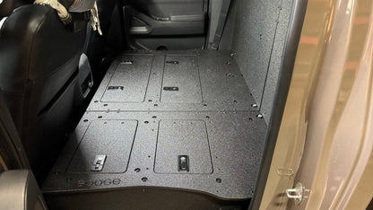 Nissan - Frontier - Crew Cab - 2021-Present - 3rd Gen - Explore Series - Second Row Seat Delete Plate System by Goose Gear