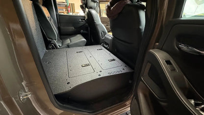 Nissan - Frontier - Crew Cab - 2021-Present - 3rd Gen - Explore Series - Second Row Seat Delete Plate System by Goose Gear