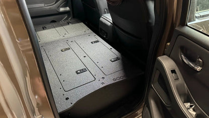 Nissan - Frontier - Crew Cab - 2021-Present - 3rd Gen - Explore Series - Second Row Seat Delete Plate System by Goose Gear