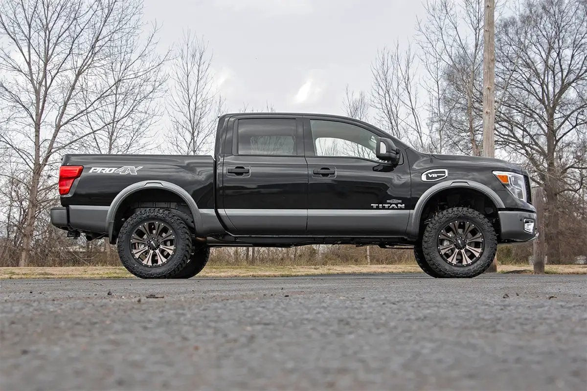 Rough Country 3 Inch Lift Kit | N3 Shocks | Nissan Titan 2WD/4WD (2004-2024) by Rough Country