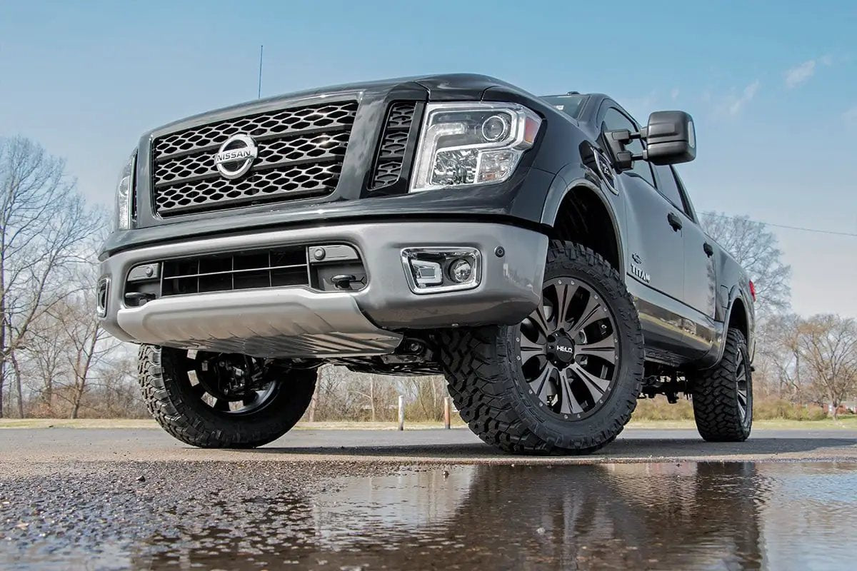 Rough Country 3 Inch Lift Kit | N3 Struts & Shocks | Nissan Titan 2WD/4WD (2004-2024) by Rough Country