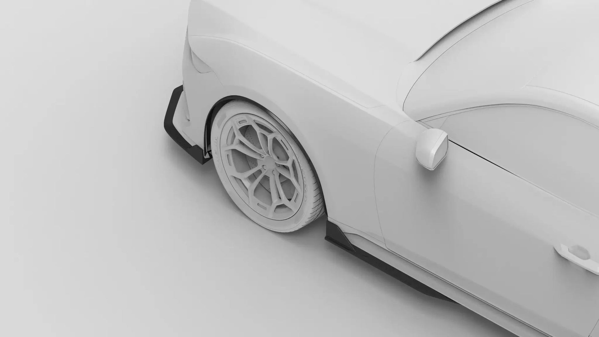 NYTOP 2024-Current Ford Mustang Front Fender Flares by NYTOP