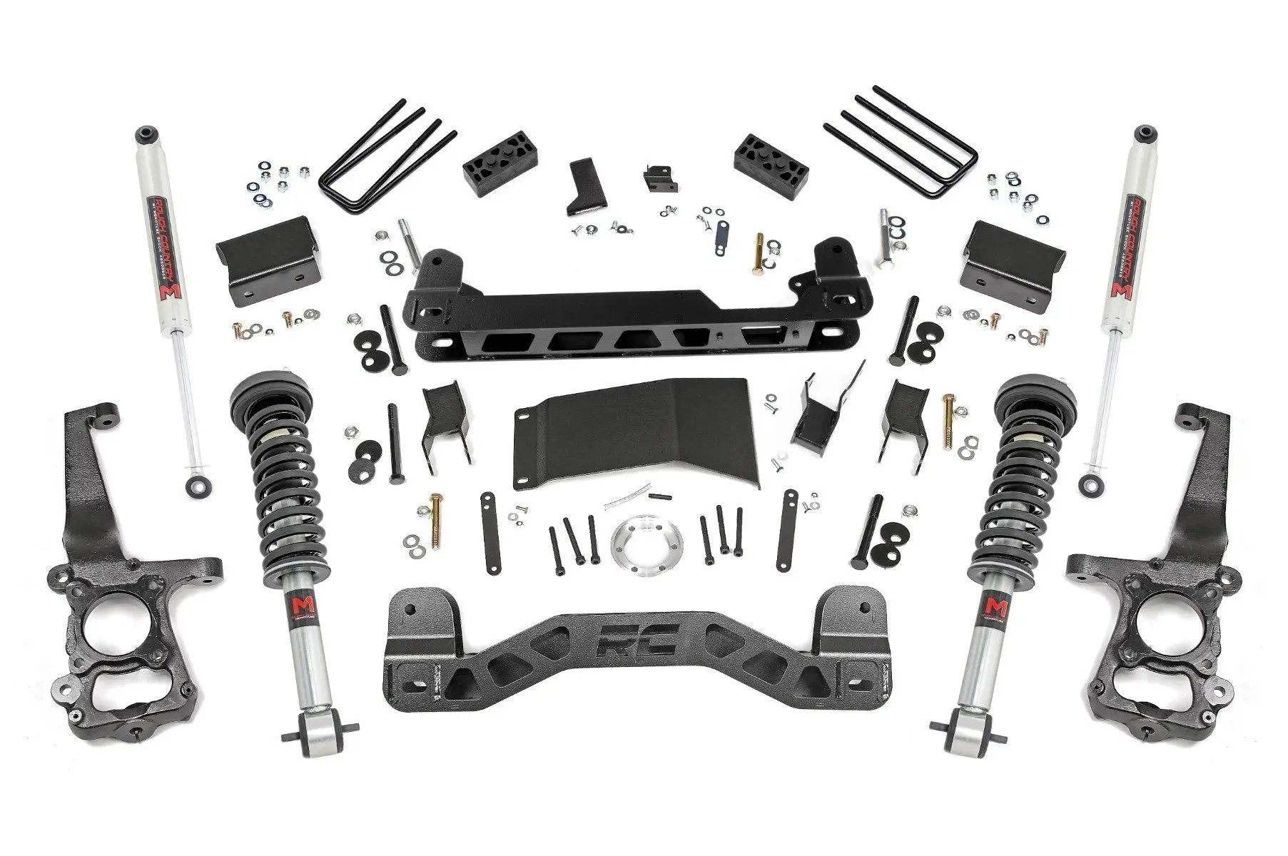 Rough Country 4 Inch Lift Kit | M1 Struts/M1 | Ford F-150 4WD (2015-2020) by Rough Country