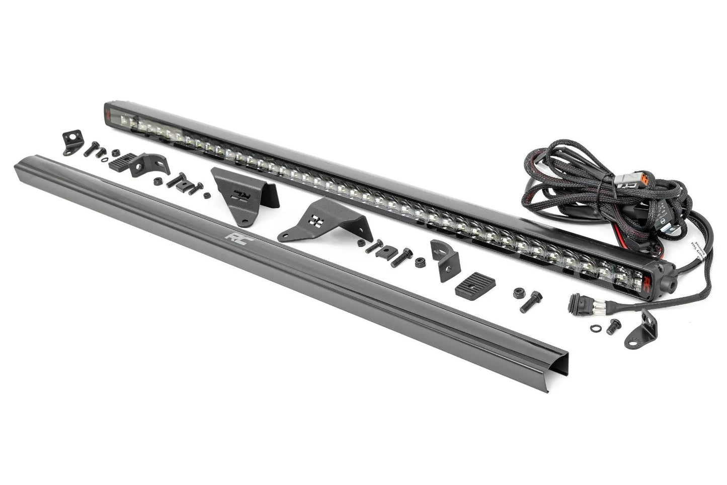 Rough Country LED Light Kit | Upper Windshield | 40" Spectrum Single Row | Ford Bronco (21-25) by Rough Country
