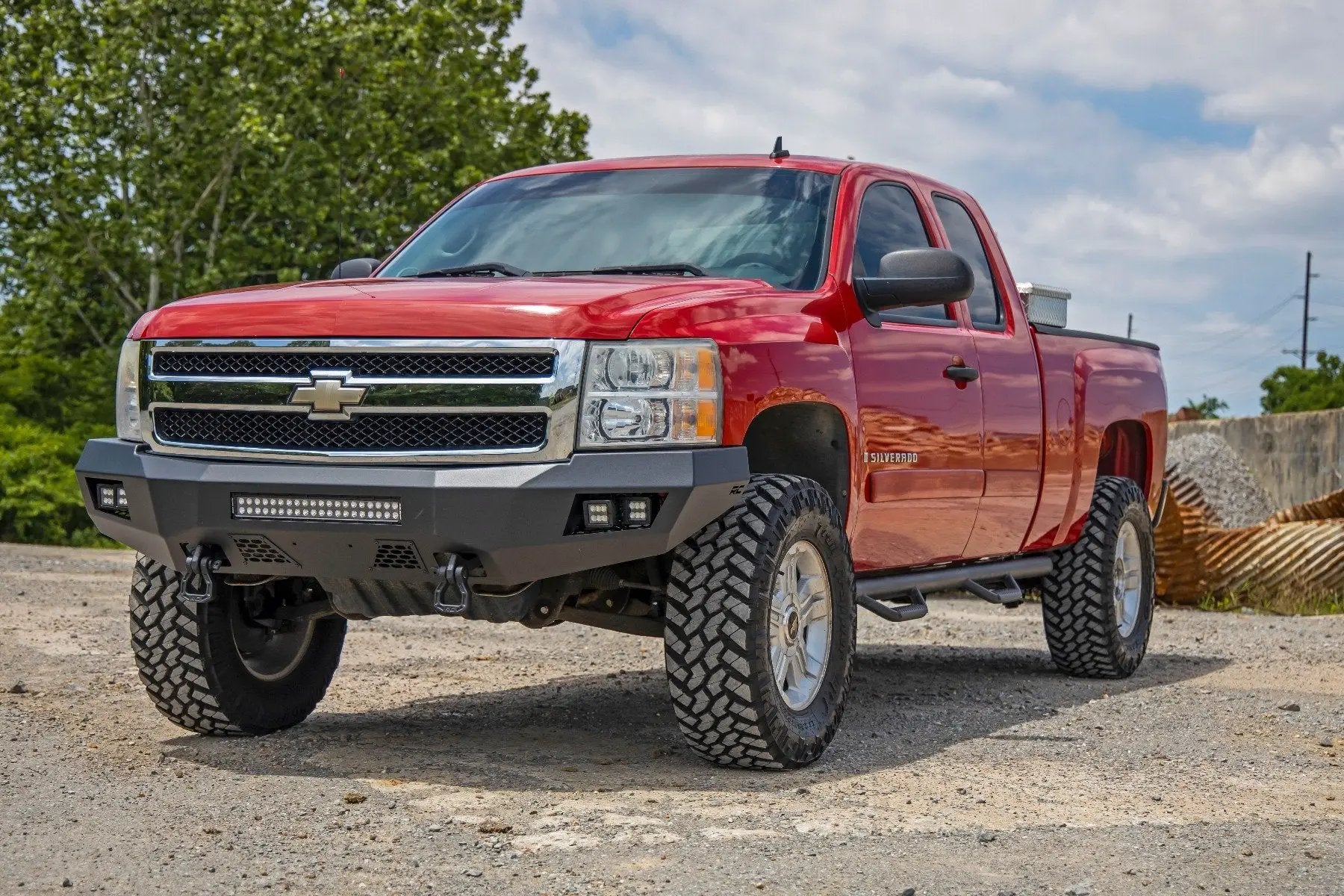 Rough Country Front Bumper | Chevy Silverado 1500 2WD/4WD (2007-2013) by Rough Country