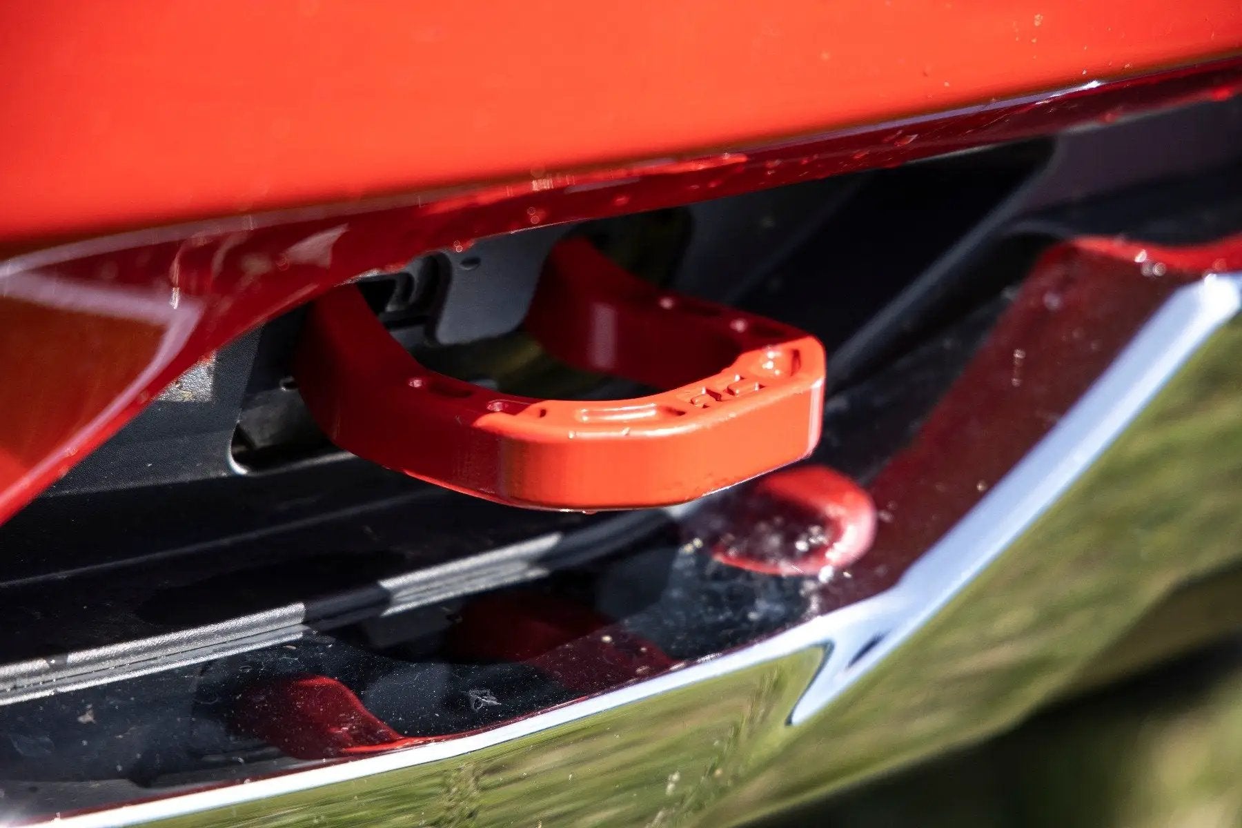Rough Country Tow Hooks | Forged | Red | Chevy Silverado 1500 2WD/4WD (2014-2018 & Classic) by Rough Country