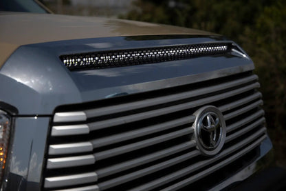 Rough Country LED Light Kit | Hood Bulge | 40" White/Amber Strip | Toyota Tundra (14-21) by Rough Country