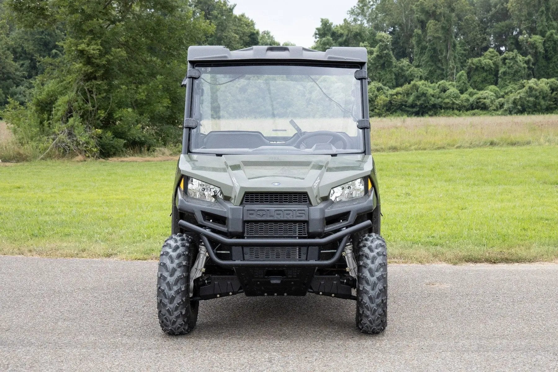 Rough Country Full Windshield | Scratch Resistant | Mid Size | Polaris Ranger 500/Ranger 800 Mid-Size by Rough Country