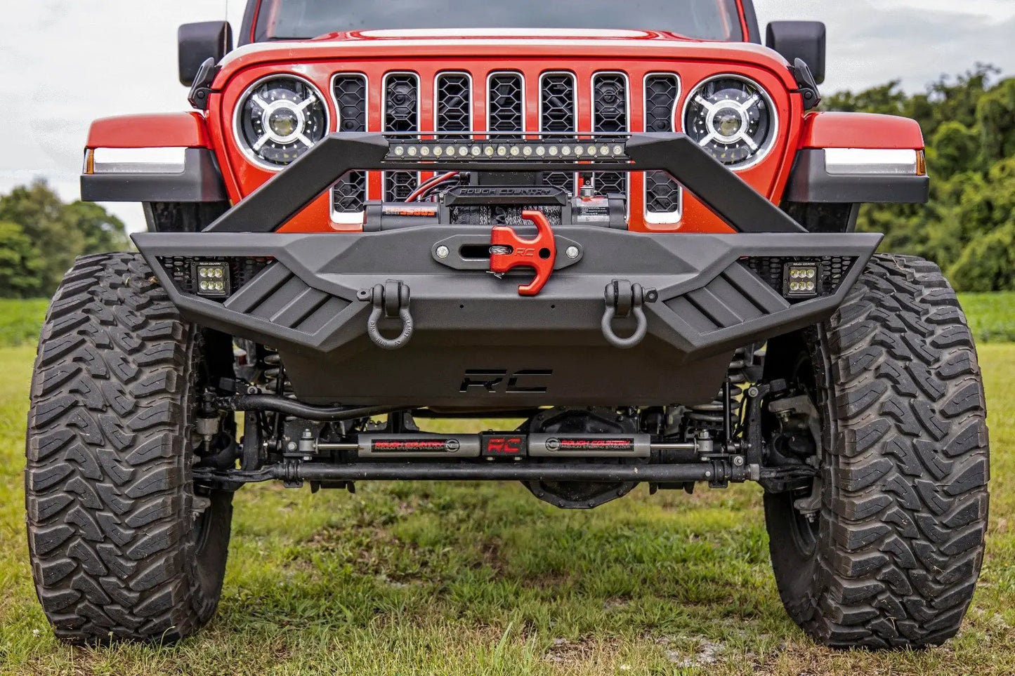 Rough Country Winch Cleat (Red) by Rough Country