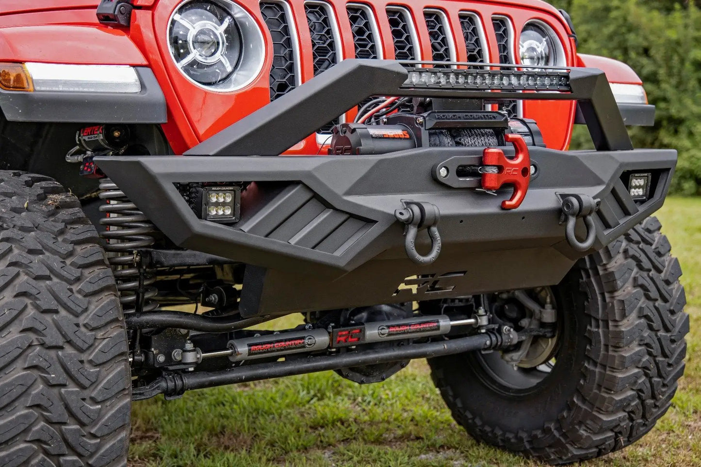 Rough Country Winch Cleat (Red) by Rough Country