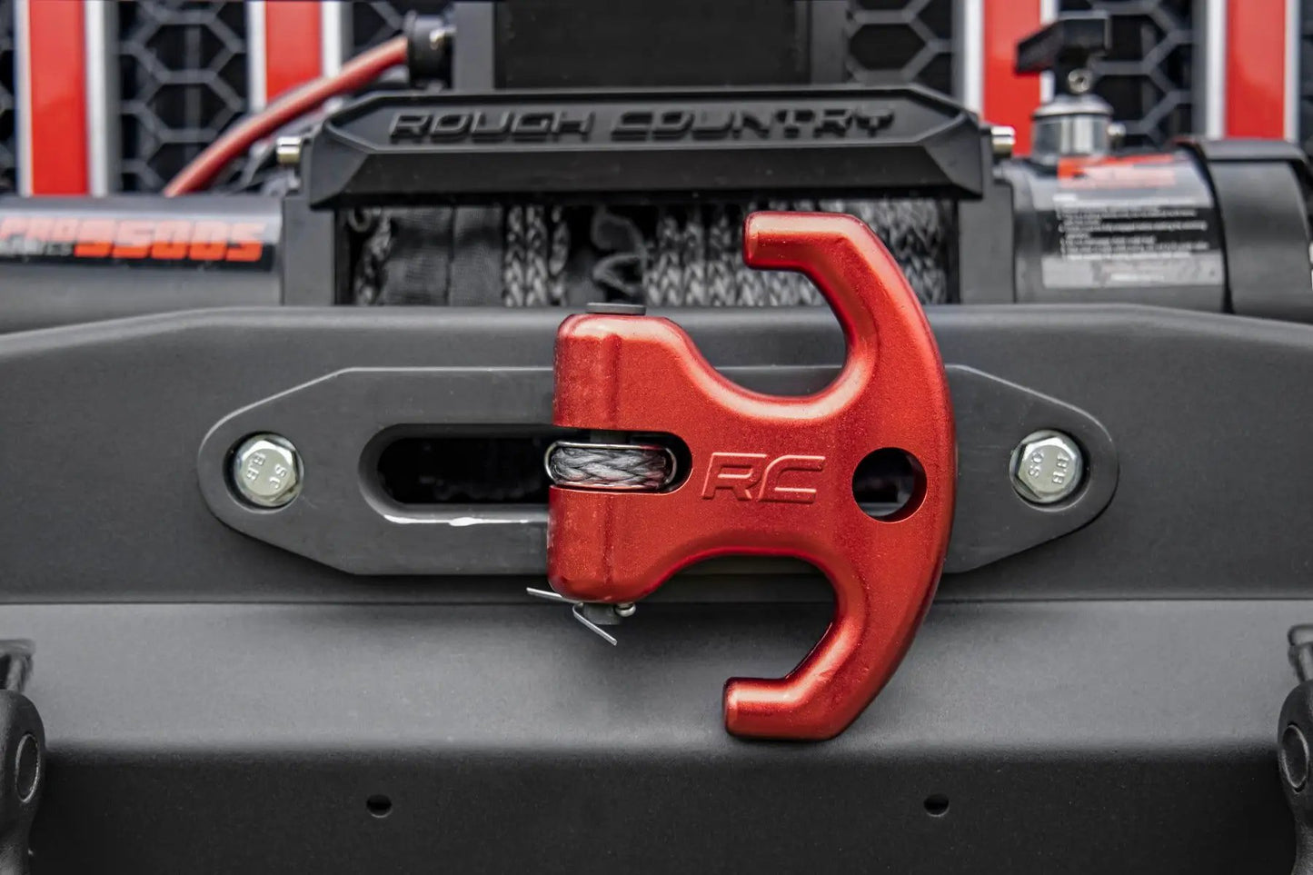 Rough Country Winch Cleat (Red) by Rough Country