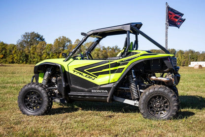 Rough Country Whip Mount | Bed | 4' Multl-Color LED Whip Pair | Honda Talon 1000 by Rough Country