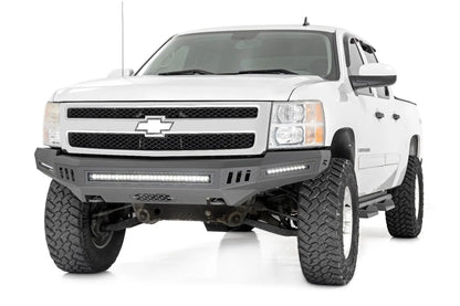 Rough Country Front High Clearance Bumper | BLK LEDs | Chevy Silverado 1500 2WD/4WD (07-13) by Rough Country