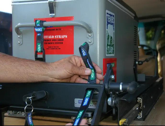 Tembo Tusk Straps: Extreme Duty Fridge & Cargo Tie Down System by Tembo Wholesale