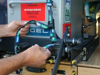 Tembo Tusk Straps: Extreme Duty Fridge & Cargo Tie Down System by Tembo Wholesale