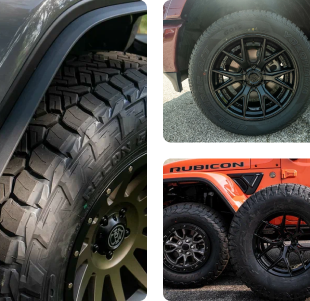 Off-road wheels, all-terrain tires, and custom wheel and tire packages available from Auto Expedition in Ohio