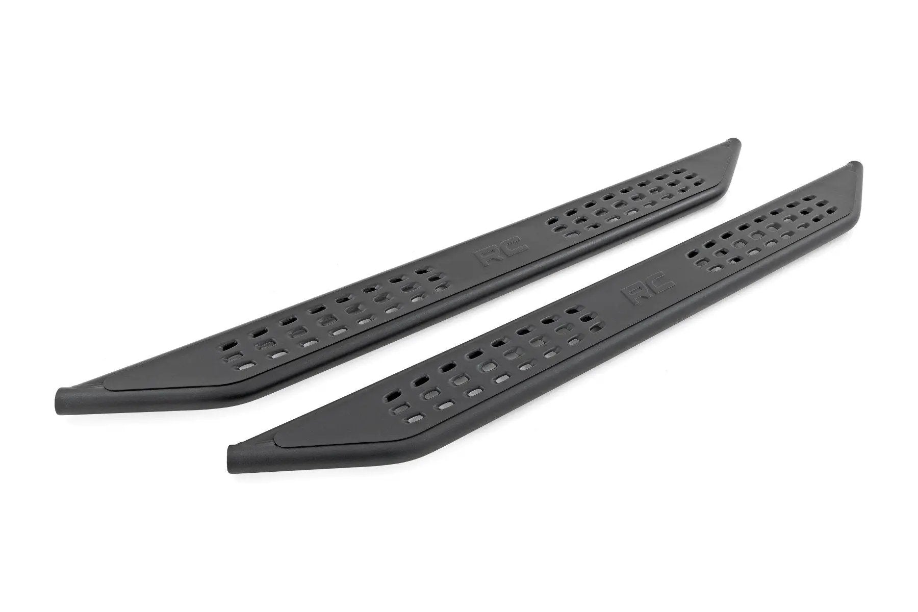 Rough Country OV2 Running Boards | Side Step Bars | 4-Door | Ford Bronco 4WD (2021-2025) by Rough Country