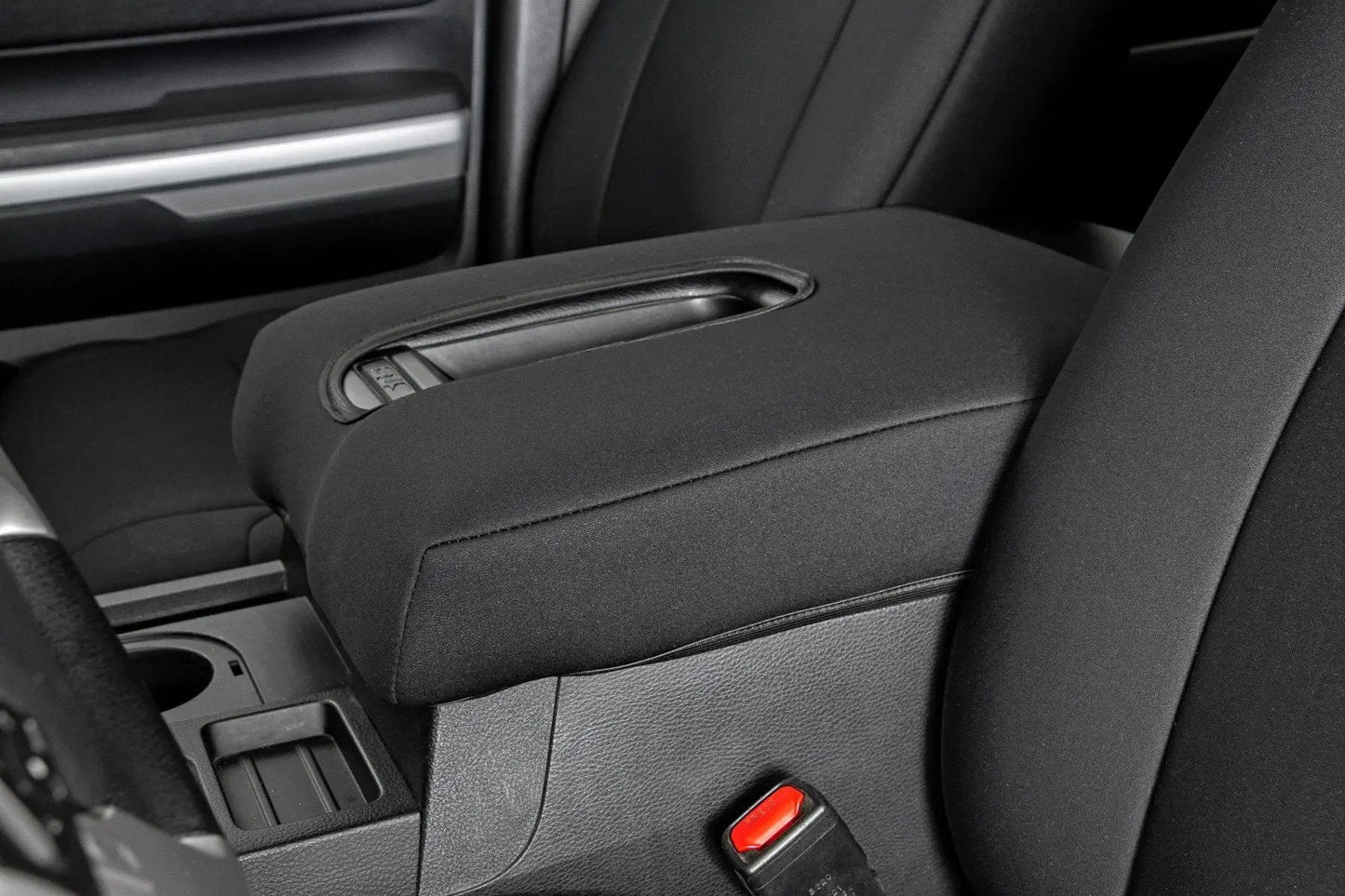 Rough Country Seat Covers | Front W/ Console Cover | Toyota Tundra 2WD/4WD (2014-2021) by Rough Country