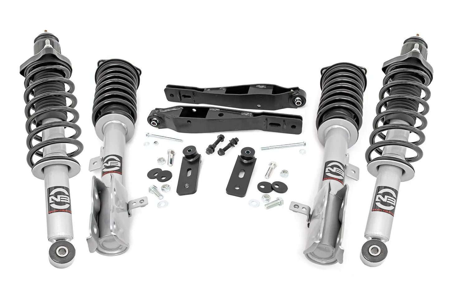 Rough Country 2 Inch Lift Kit | N3 Struts | Jeep Compass (07-16)/Patriot (10-17) by Rough Country