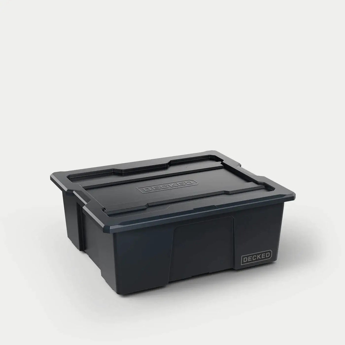 DECKED Payloader 32 - D-co bin with snap on lid - one - all black by DECKED