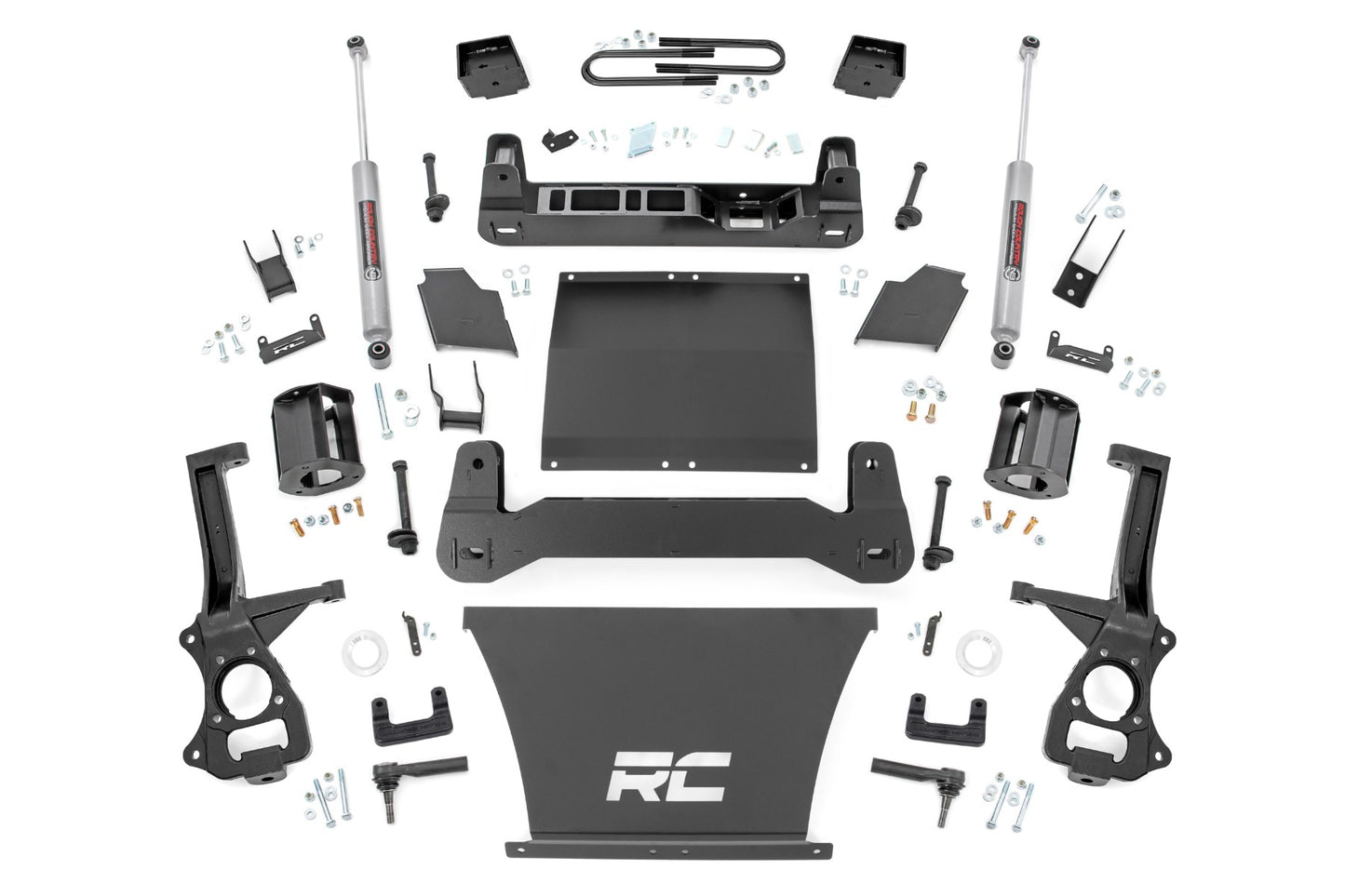 Rough Country 6 Inch Lift Kit | Mono Leaf Rear | Chevy Silverado 1500 4WD (2025-2026)