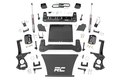 Rough Country 6 Inch Lift Kit | Mono Leaf Rear | Chevy Silverado 1500 4WD (2025-2026)