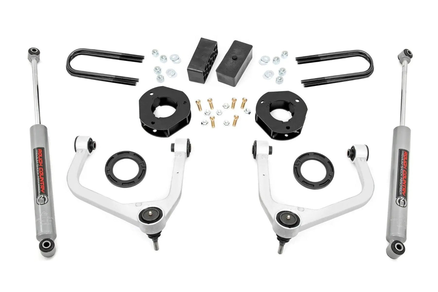 Rough Country 3.5 Inch Lift Kit | Mono Leaf Rear | GMC Sierra 1500 2WD/4WD (2025-2026) by Rough Country