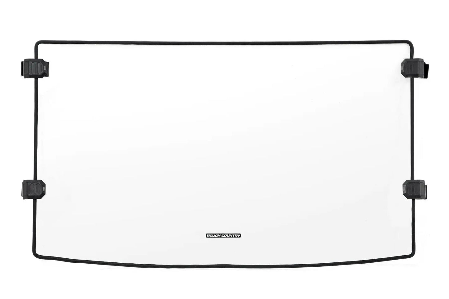 Rough Country Full Windshield | Scratch Resistant | Mid Size | Polaris Ranger 500/Ranger 800 Mid-Size by Rough Country