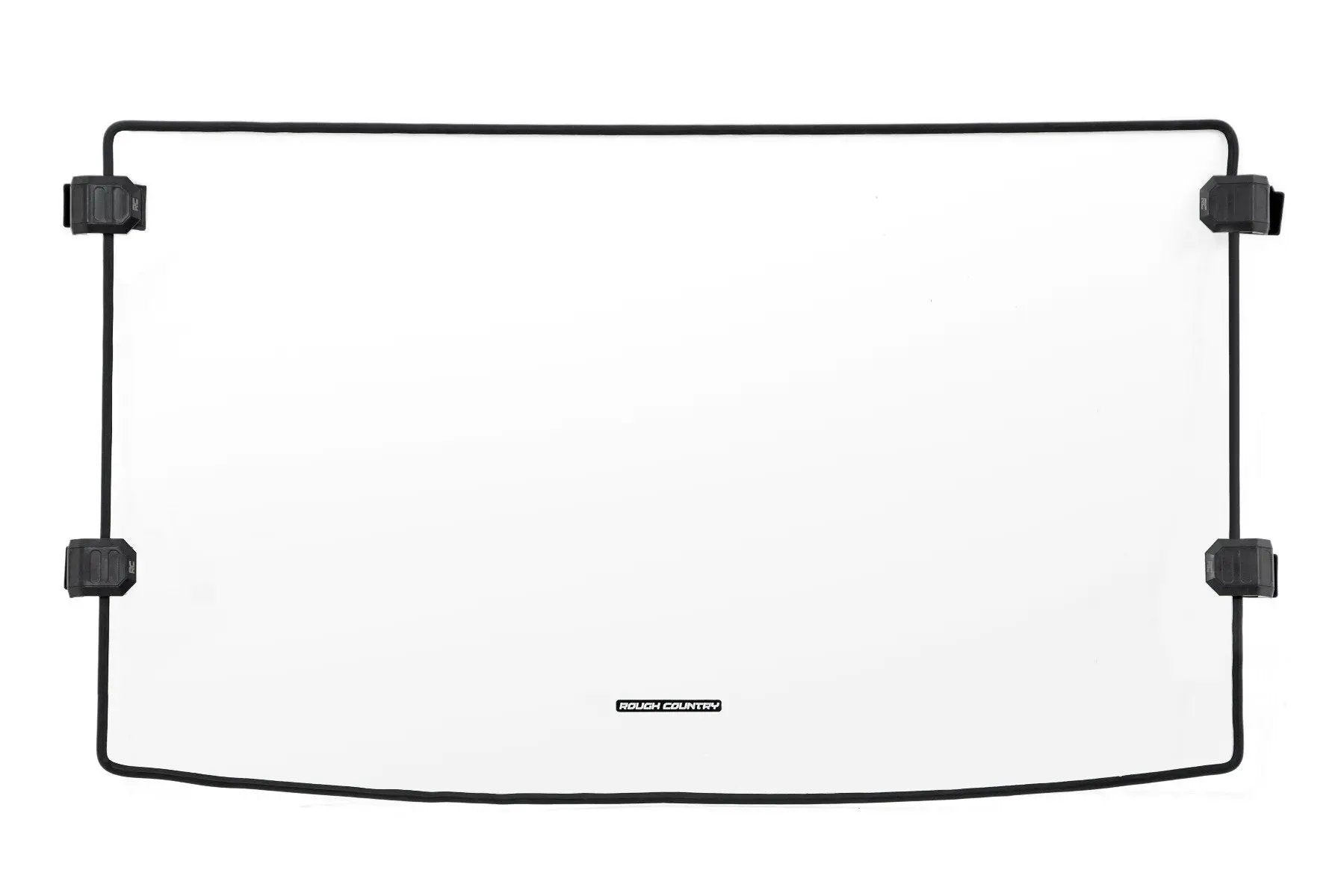 Rough Country Full Windshield | Scratch Resistant | Mid Size | Polaris Ranger 500/Ranger 800 Mid-Size by Rough Country