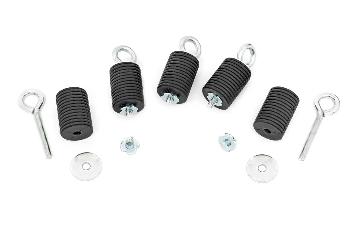 Rough Country Bed Tie Down Kit | 1-7/16" Diameter | 5 Pieces | Polaris Ranger XP 900/XP 1000/General by Rough Country