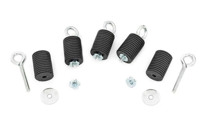 Rough Country Bed Tie Down Kit | 1-7/16" Diameter | 5 Pieces | Polaris Ranger XP 900/XP 1000/General by Rough Country