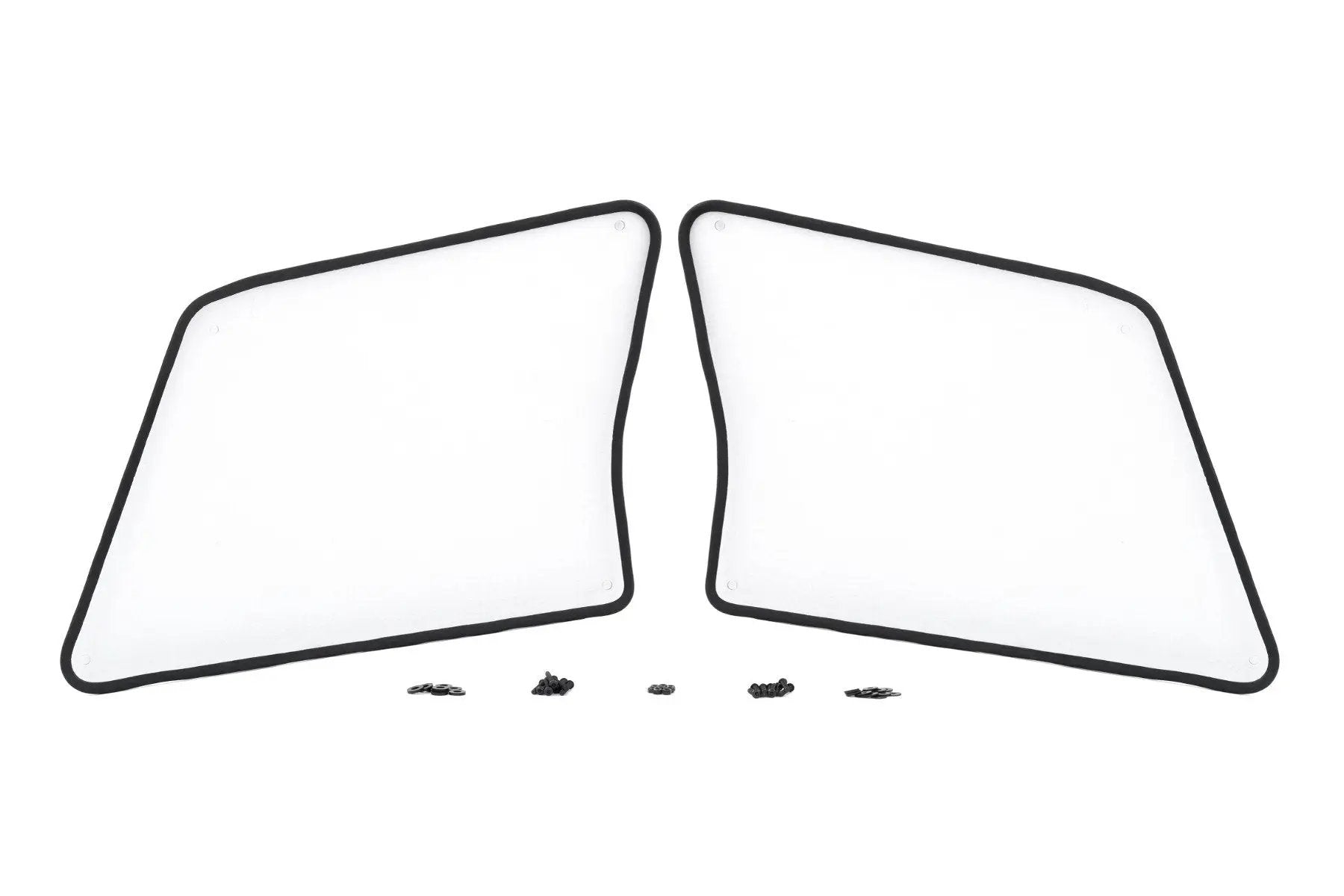 Rough Country Bed Side Rear Windows | Scratch Resistant | Polaris XPEDITION ADV 5 by Rough Country