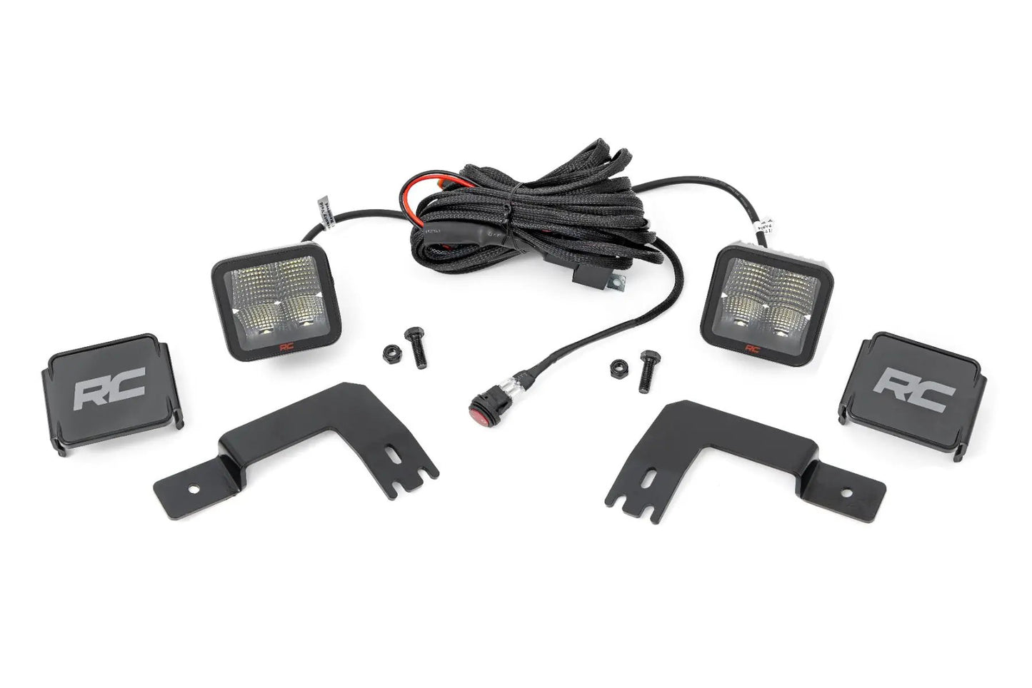 Rough Country LED Light | Under Bed Mount | 2" Spectrum Pair | Polaris XPEDITION ADV 5 by Rough Country